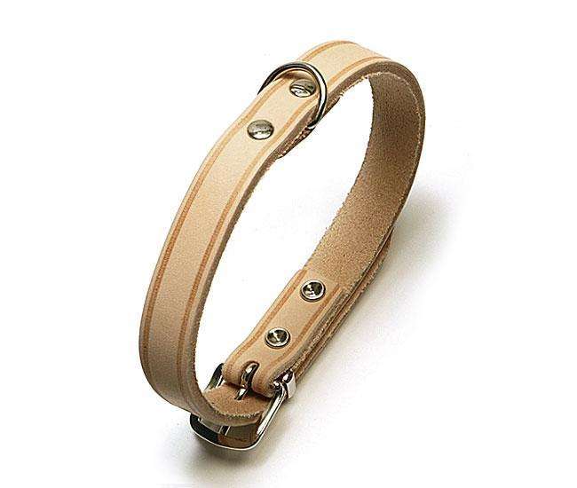 Karlie RONDO Halsband genietet - Natur - 20 mm, 52 cm 02035var z1.jpg