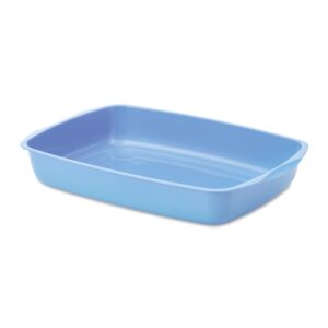 Savic Katzentoilette flach – blau/rosa