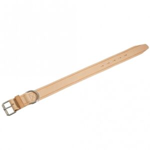 Karlie RONDO Halsband Extra Breit – Natur – 65cm/50mm