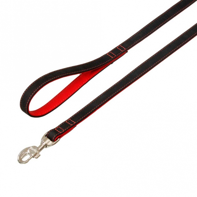 Karlie Buffalo Ultra Leine - Schwarz/Rot - 25 mm / 100 cm 02572 var.jpg