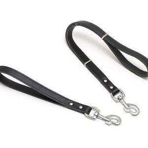 Karlie RONDO Kurzführer genietet – Schwarz – 18 mm, 25 cm