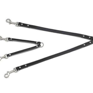 Karlie RONDO Koppel – Schwarz – 18 mm, 30 cm