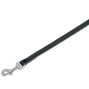 Karlie RONDO Leine genäht – Schwarz – 12 mm, 100 cm
