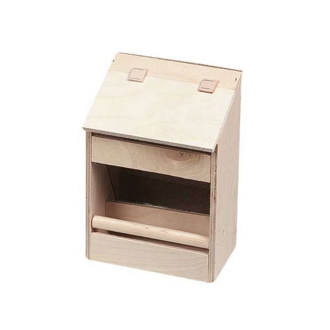 Karlie Flamingo Futterkrippe aus Holz für Vögel - 16 cm 100101.jpg