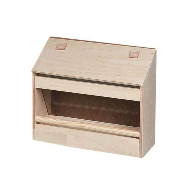 Karlie Flamingo Futterkrippe aus Holz für Vögel - 26 cm 100102.jpg