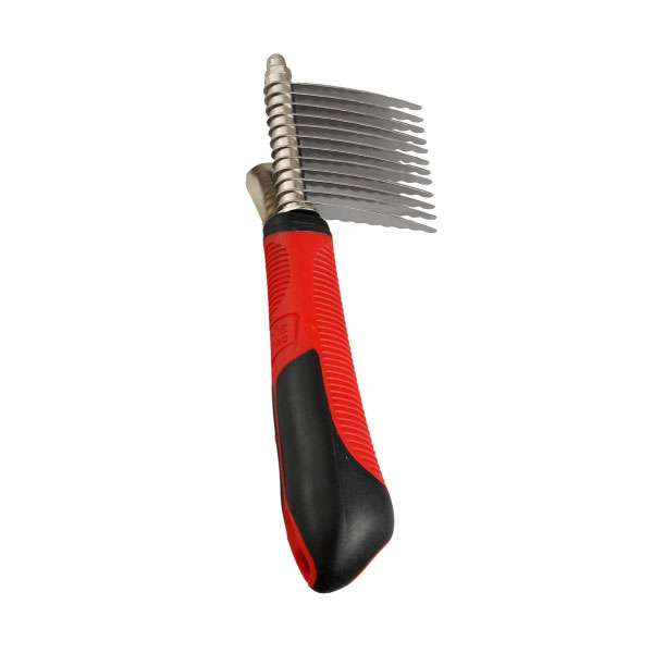 Karlie Flamingo Professional Entfilzungskamm mit geraden Klingen - Groß, 12 Klingen 1030199.jpg