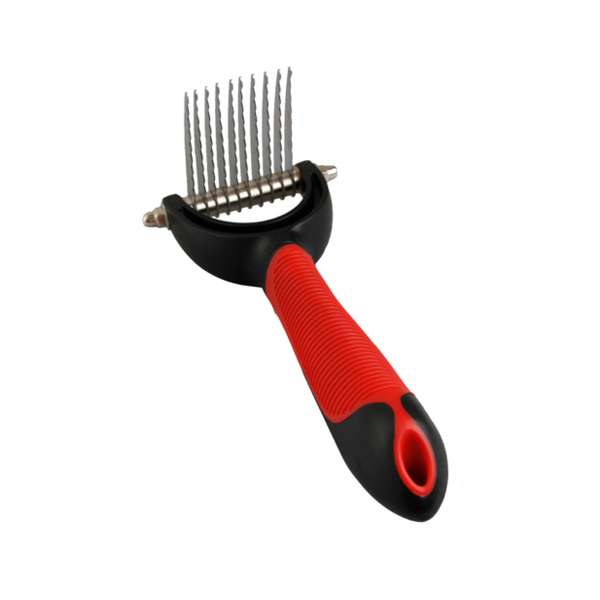 Karlie Flamingo Professional Entfilzungsharke mit geraden Klingen - Lange Klingen 1030203 entfilzungsharke.jpg