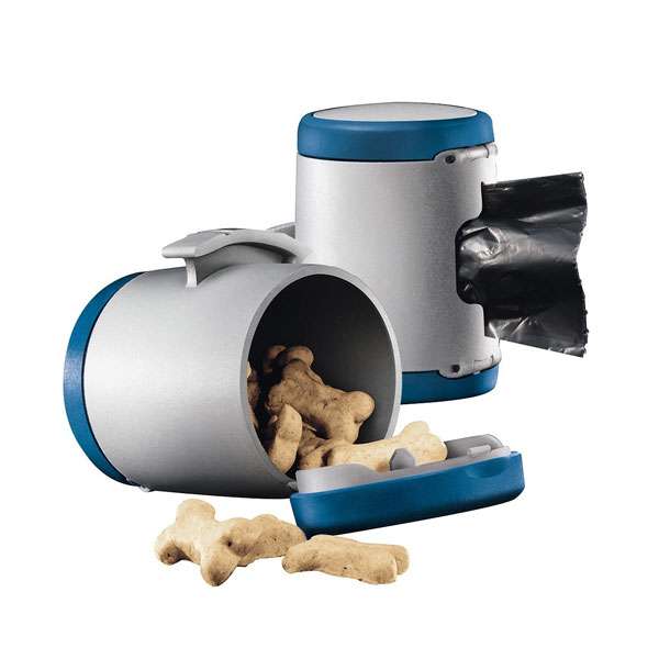 Flexi VARIO Multi Box für Kotbeutel oder Leckerlis - Blau/Grau 1032325.jpg