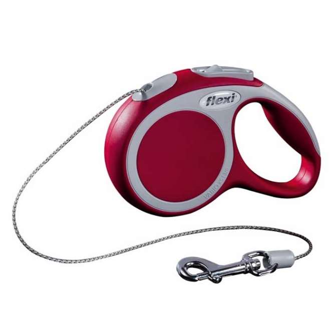 Flexi VARIO Seil-Roll-Leine - Größe XS, 3m/bis 8kg - Rot 12003 trxi.jpg