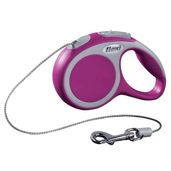 Flexi VARIO Seil-Roll-Leine - Größe XS, 3m/bis 8kg - Pink 12006 trxi.jpg