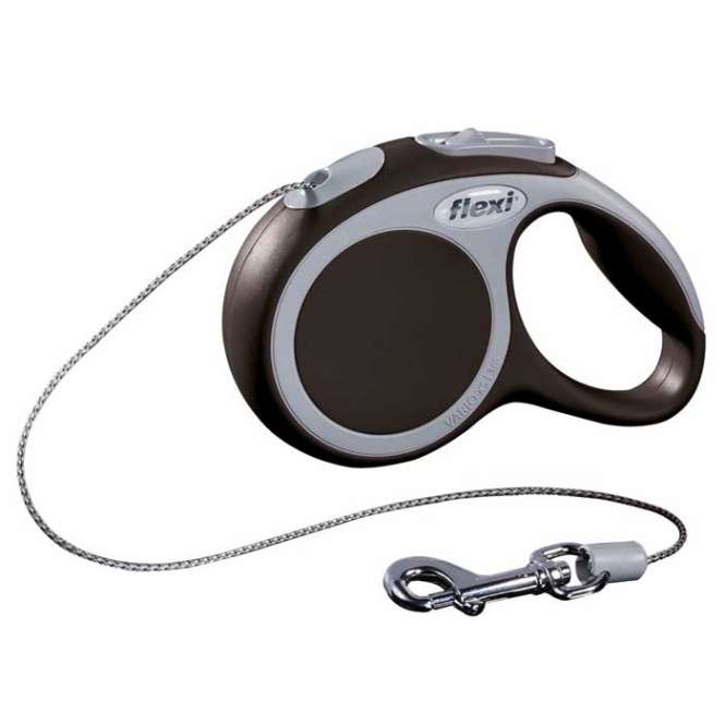 Flexi VARIO Seil-Roll-Leine - Größe XS, 3m/bis 8kg - Braun 12007 trxi.jpg
