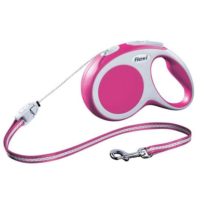 Flexi VARIO Seil-Roll-Leine - Größe S, 8m/bis 12kg - Pink 12026 trxi.jpg
