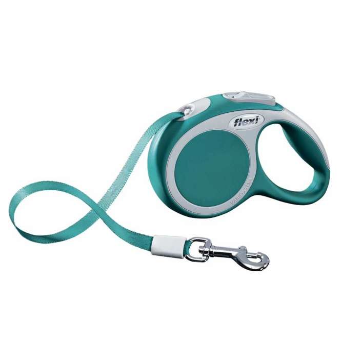 Flexi VARIO Gurt-Roll-Leine - Größe XS, 3m/bis 12kg - Türkis 12055 trxi.jpg