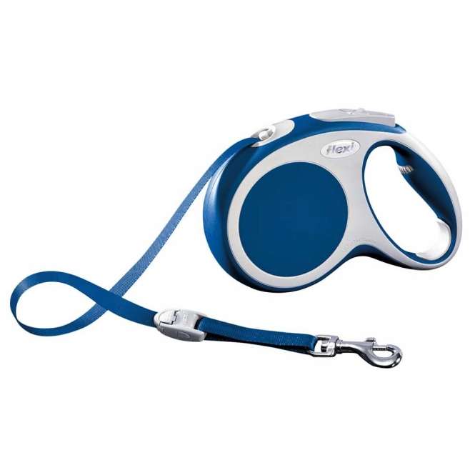 Flexi VARIO Gurt-Roll-Leine - Größe M, 5m/bis 25kg - Blau 12072 trxi.jpg
