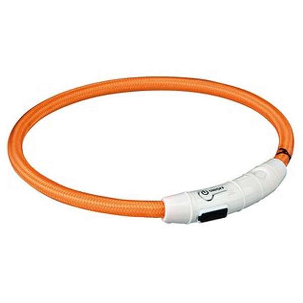 Trixie Flash Leuchtring USB Orange - M-L 12703 usb leuchtring orange.jpg