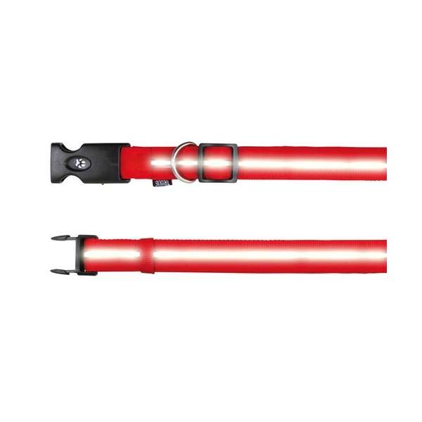 Trixie Flash Halsband - Rot - XS-S: 23-34 cm 12801 trxi var.jpg