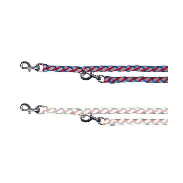 Trixie Verlängerungsleine Cavo Reflect - Blau/Rot - 12mm / 2m 13582 trxi var.jpg