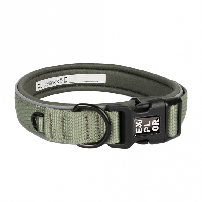 Duvoplus EXPLOR Ultimate Fit Comfy Halsband Classic - Undercover Green - S - 34-38cm 14151.jpg