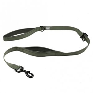 Duvoplus EXPLOR Ultimate Fit On-The-Road-Leine Classic – Undercover Green – 130cm – 25mm