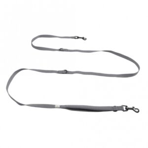 Duvoplus Trainingsleine EXPLOR Ultimate Fit Safety – Silver Reflective – 220cm – 16mm