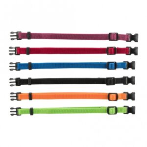 Trixie Welpenhalsbänder – 6er-Set 1 – M-L = 22-35 cm