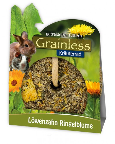 JR Farm Grainless Kräuterrad Löwenzahn- Ringelblume 140g 16297 1.jpg