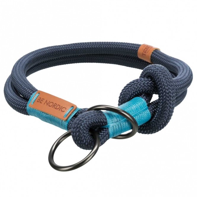 Trixie BE NORDIC Zug-Stopp-Halsband - dunkelblau - 40 cm 17263 trxi.jpg