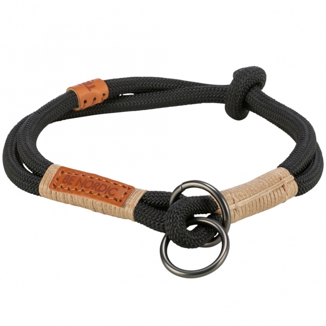 Trixie BE NORDIC Zug-Stopp-Halsband - schwarz - 30 cm 17305.jpg