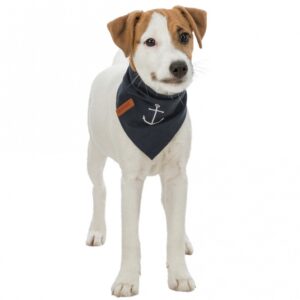 Trixie BE NORDIC Halstuch – dunkelblau – M / 40 cm