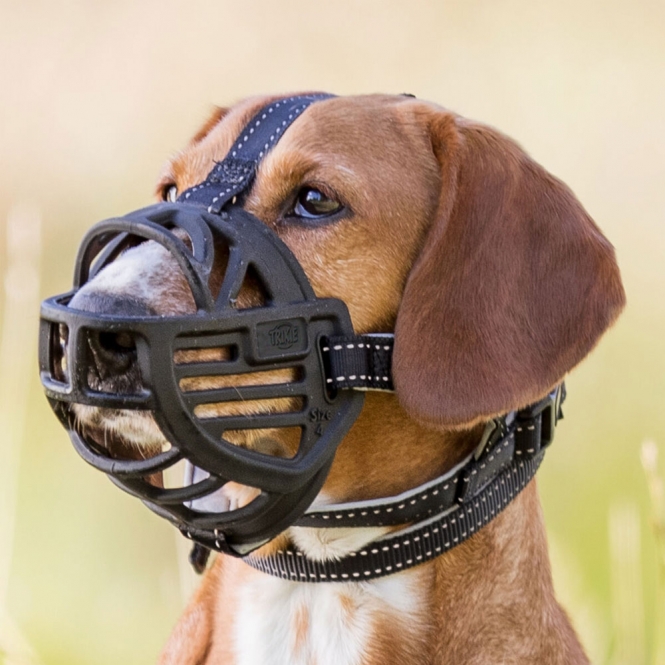 Trixie Maulkorb Muzzle Flex, Gummi – M-L