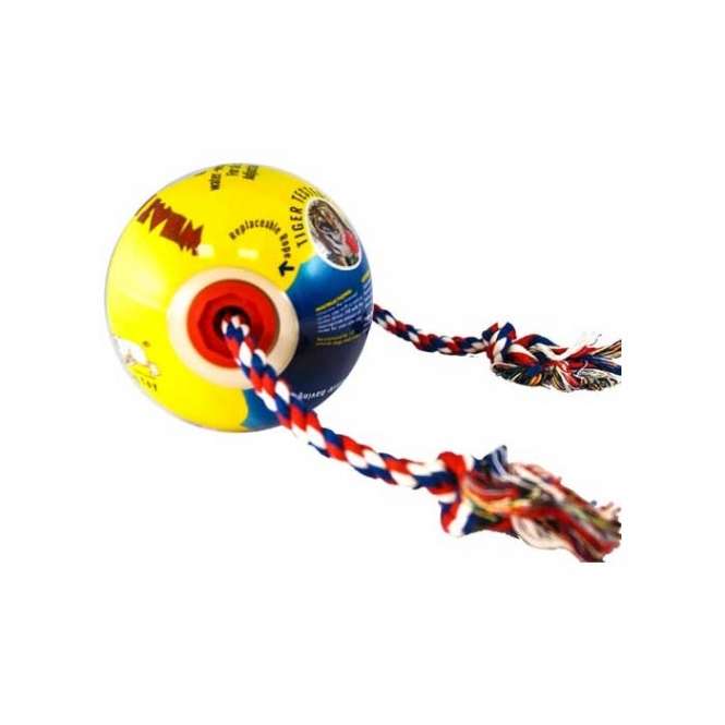 Tuggo Teeny Tiny Ball - 4 Inch (ca. 10 cm) - von Tigern getestet! - Glow in the Dark 17614 akp.jpg