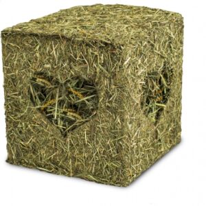 JR Farm Heu Würfel klein mit Mehlwürmern 125g