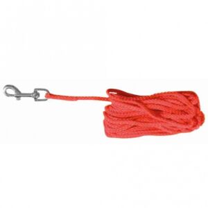 Trixie Schleppleine aus Nylon – rot, 10 m