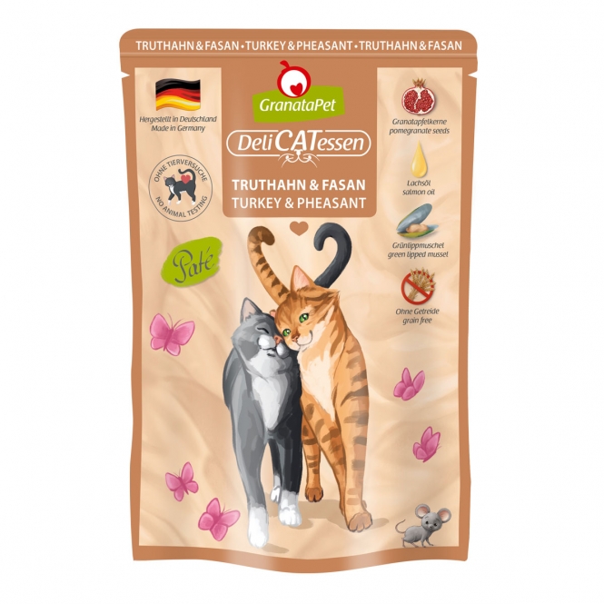 GranataPet Delicatessen Pouch Truthahn & Fasan 85 g 197724 delicatessen 85g pouch truthahn fasan.jpg