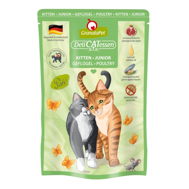 GranataPet Delicatessen Pouch Kitten Geflügel 85 g 197823 delicatessen 85g pouch kitten junior.jpg