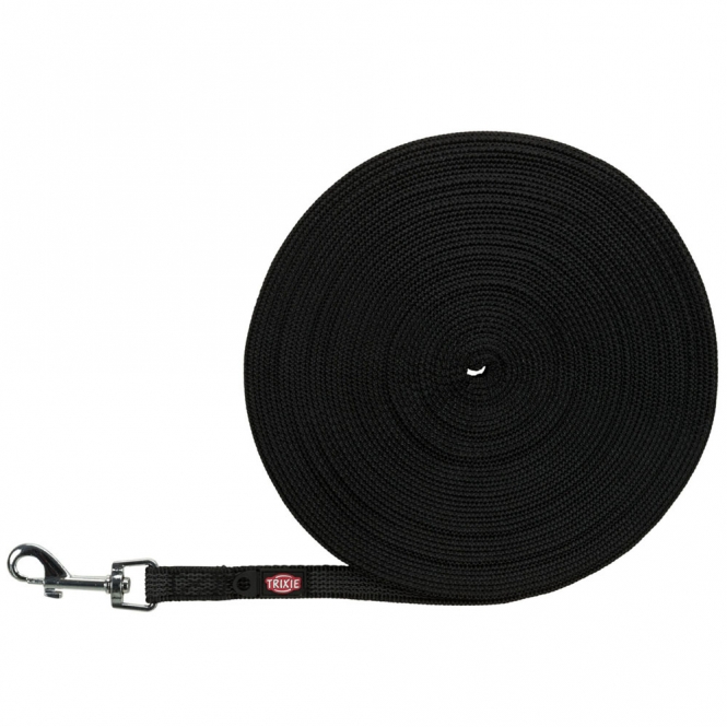 Trixie Schleppleine, gummiert - schwarz - 15 m/15 mm 19788.jpg