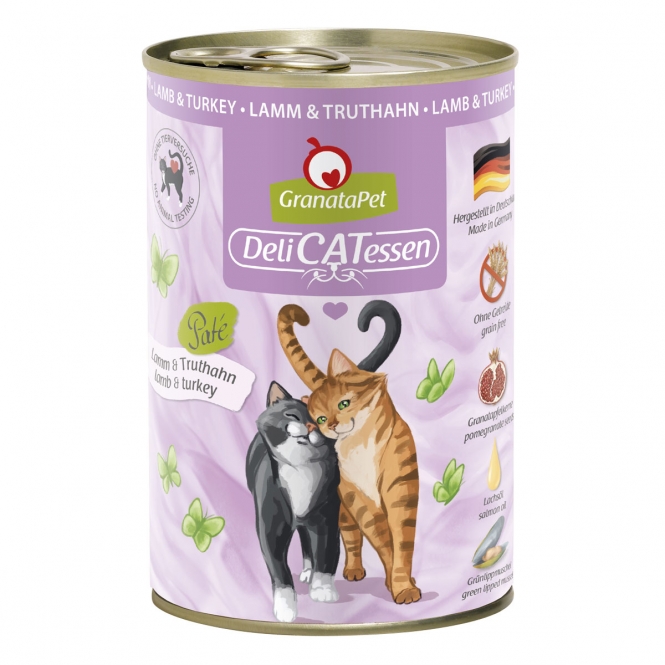 GranataPet Delicatessen Dose Lamm & Truthahn - 400 g 198264 delicatessen2019 400g 3d lamm truthahn.jpg