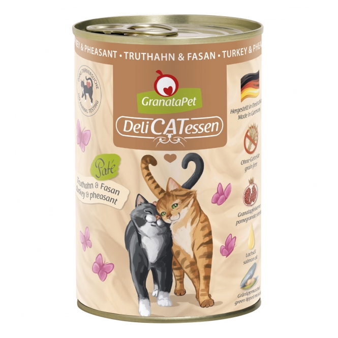 GranataPet Delicatessen Dose Truthahn & Fasan - 400 g 198325 delicatessen2019 400g 3d truthahn fasan.jpg