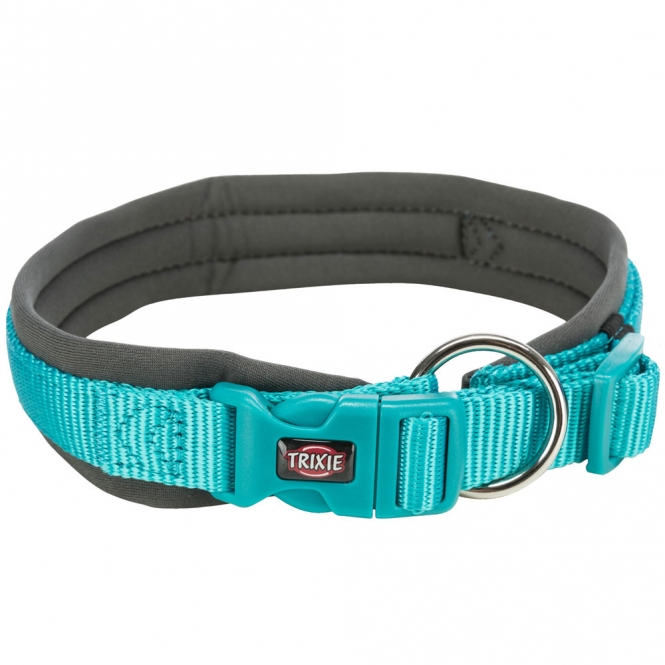 Trixie Premium Halsband, extra breite Neopren Polsterung - ozean/grafit - 42-48 cm/20 mm 1988212.jpg