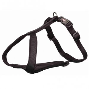 Trixie Premium Y-Geschirr – schwarz – 42-50 cm/15 mm