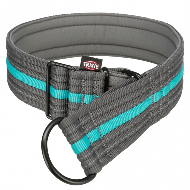 Trixie Fusion Zug-Stopp-Halsband, extra breit - grafit/ozean - 48-58 cm/50 mm 207523.jpg