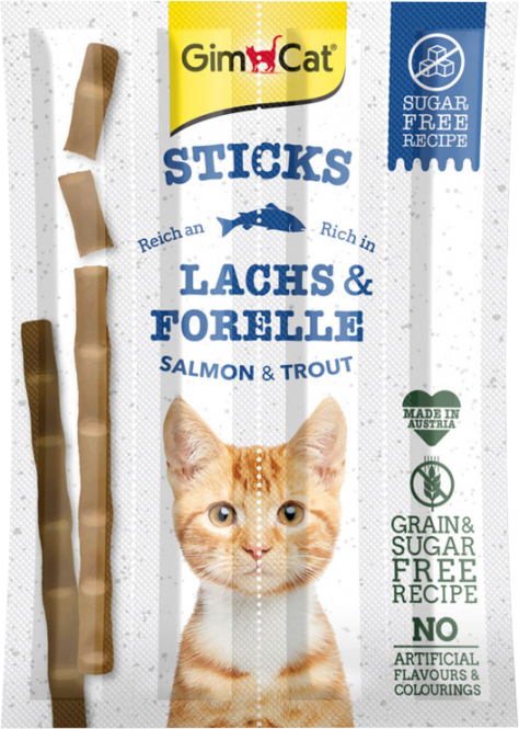 GimCat Sticks Lachs & Forelle - 4 Stück 2088 2 sticks lachs forelle.png