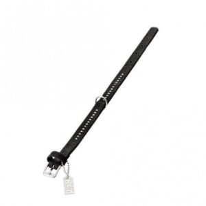 Karlie Buffalo Strass-Halsband – Schwarz 1-reihig, 24cm/10mm