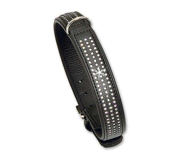 Karlie VINTAGE Strass Halsband 3-reihig - Schwarz - 24 mm, 40 cm 24291 z1.jpg