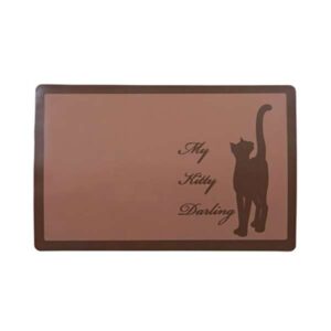 Trixie Napfunterlage Kitty Darling – Braun