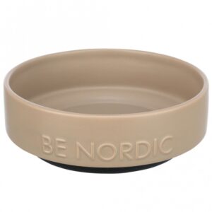 Trixie BE NORDIC Keramiknapf für Hunde – taupe/0,5l