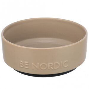 Trixie BE NORDIC Keramiknapf für Hunde – taupe/1,2l