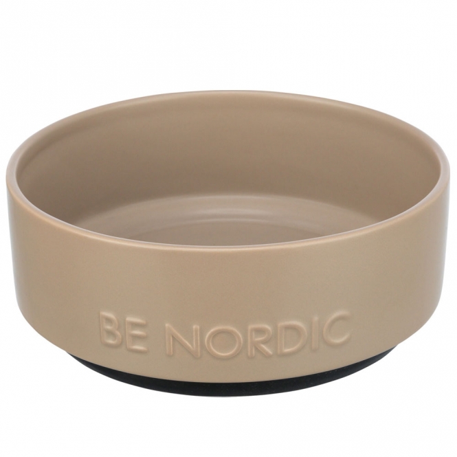 Trixie BE NORDIC Keramiknapf für Hunde - taupe/1,2l 24527.jpg