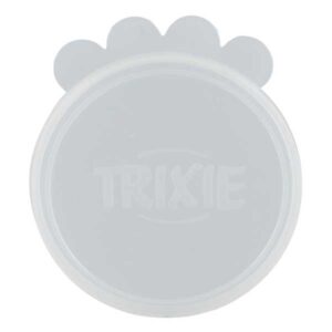 Trixie Dosendeckel aus Silikon – transparent – 7,6 cm
