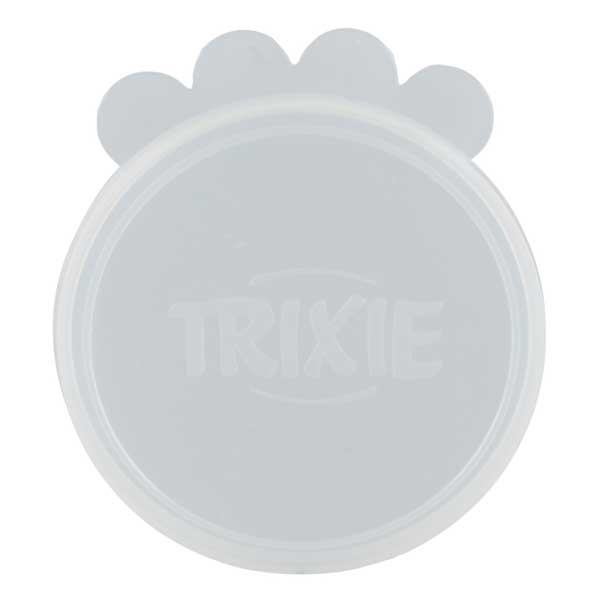 Trixie Dosendeckel aus Silikon - transparent - 7,6 cm 24553 trxi1.jpg